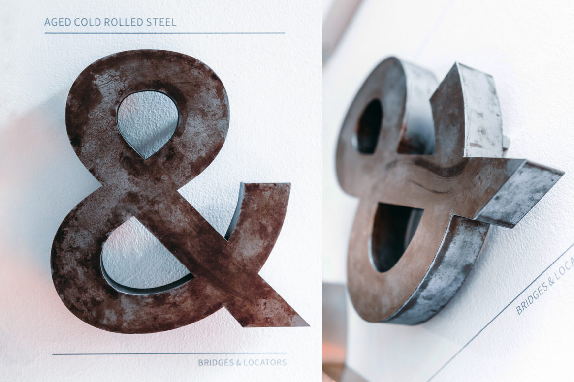 GlyphicsAmpersands_21_Aged-Cold-Rolled-Steel-1166x777
